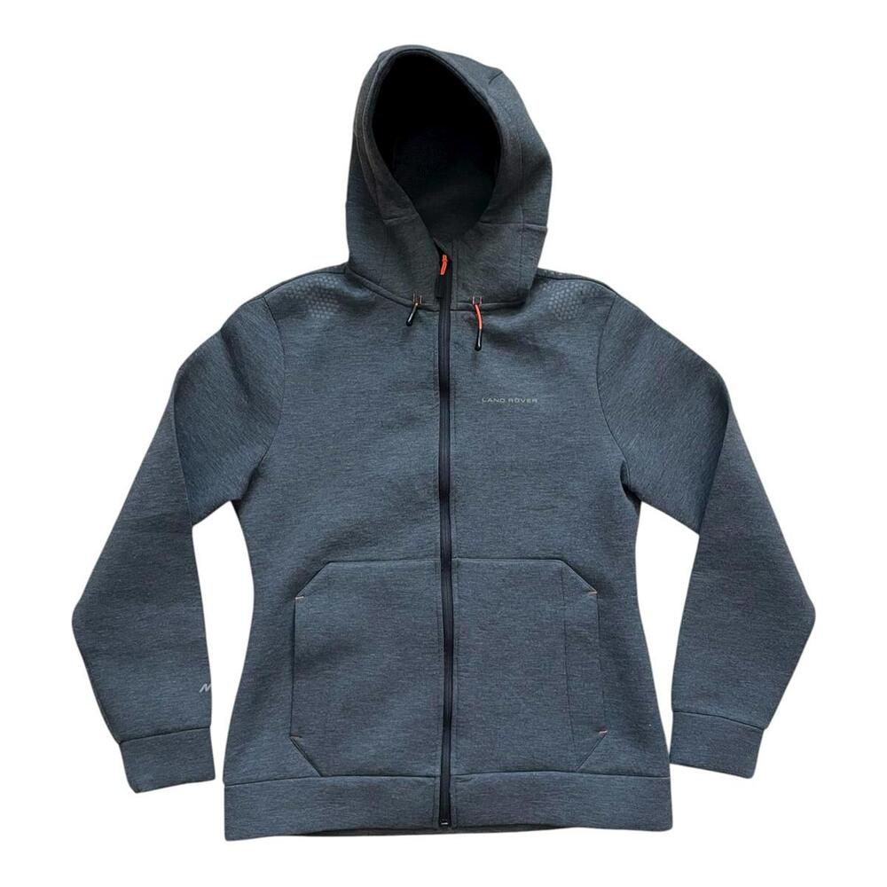 Musto Land Rover Hoodie Scoria Tech Mid Layer Gray Women's Size 12 Medium